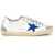 Golden Goose Super-Star Sneakers WHITE ELECTRIC BLUE ICE SILVER