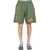 DSQUARED2 "One Life One Planet" Bermuda Shorts GREEN