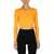 HELMUT LANG Cropped Polo YELLOW