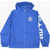 Converse All Star Chuck Taylor Logo Printed Hooded Jacket Blue