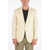 CORNELIANI Cashmere Silk Academy Soft Blazer With Notch Lapel White