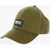 Diesel Embossed Logo Cotton Corry-Gum Hat Military Green