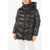 Woolrich Polished Fabric Packable Birch Down Jacket With Hood Black
