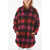 Woolrich Tartan 2 Pockets And Double Breast Pockets Overshirt Red
