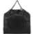 Stella McCartney Falabella Fold Over Tote Handbag BLACK