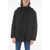 Woolrich Removable Hood Camou Field Utility Down Jacket Black