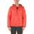 Woolrich Contrasting Details Pack-It Anorak With Hood Red