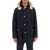 Woolrich Arctic Padded Parka With Detachable Fur MELTON BLUE