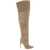 Paris Texas Suede Leather Over-The-Knee Boots TAUPE
