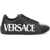 Versace Logoed Greca Sneakers NERO BIANCO