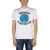 DSQUARED2 "Globetrotter" T-Shirt With Print WHITE