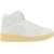Jil Sander High Sneakers. WHITE