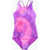 Nike Kids Printed One Piece Swimsuit Violet