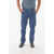 CORNELIANI Id Stretched Cotton Chino Pants With 5 Pockets Blue