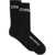 Heron Preston Logo Sports Socks BLACK WHITE