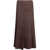 Tory Burch Marled Skirt ABALONE IVORY/DARK RUSTIC RED/BLACK