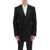 Alexander McQueen Asymmetric Barathea Tuxedo Jacket BLACK