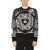 Dolce & Gabbana Jacquard Logo Crew Neck Sweater BLACK