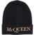 Alexander McQueen Woolen Hat BLACK