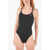 Nike Crossed On The Back One Piece Swimsuit Black