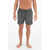 Nike 2 Pockets Short Swimsuit With Side Logo-Print Gray