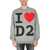 DSQUARED2 I Love D2 Sweatshirt GREY