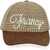 Golden Goose Baseball Cap With Check Pattern BROWN