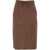 Oakwood Leather skirt Brown