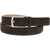 Ermenegildo Zegna 40Mm Suede Leather Solid Color Belt Brown