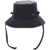 Maison Michel Reversible Bucket Hat Angele BLACK NAVY