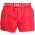 Versace Polyester Trunks RED