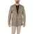 CORNELIANI Cc Collection Gingham Checkered Double Breasted Jacket Beige
