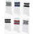 Converse All Star Set 6 Pairs Of Stretch Long Socks White