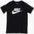 Nike Printed Crew-Neck T-Shirt Black