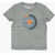 Converse All Star Chuck Taylor Front Printed Crew-Neck T-Shirt Gray