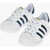 adidas Leather Superstar El I Sneakers With Fabric Trimmings White