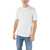 Diesel Crewneck T-Just-N46 T-Shirt With Tone-On-Tone Print White