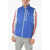 Nike Contrasting Zip Sleeveless Therma Fit Padded Jacket Blue