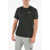 Nike Swim Logo Printed Solid Color Dri-Fit T-Shirt Black