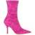 Paris Texas Suede Leather 'Holly Mama' Ankle Boots PINK RUBY