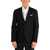 Neil Barrett Virgin Wool Blend Tuxedo Blazer With Peak Lapel Black