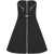 Bottega Veneta Zipped Belted Sleeveless Dress Black