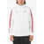 Nike Logoed Side Band 2 Pockets Sweatshirt White