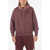 Converse Solid Color Hoodie With Maxi Patch Pocket Burgundy