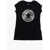 Converse All Star Chuck Taylor Logo-Printed Front Crew-Neck T-Shirt Black