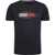 Tommy Hilfiger CHEST CORP STRIPE GRAPHIC TEE Navy