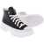Converse All Star Chuck Taylor Statement Sole Leather High Top Sneake Black