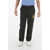 Bel-Air Athletics Embroidered Logo Cotton Chino Pants Black