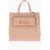 Moschino Love Faux Leather Rectangular Bag With Maxi Patch Pocket Beige