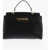 Moschino Love Removable Shoulder Strap Faux Leather Bag Black